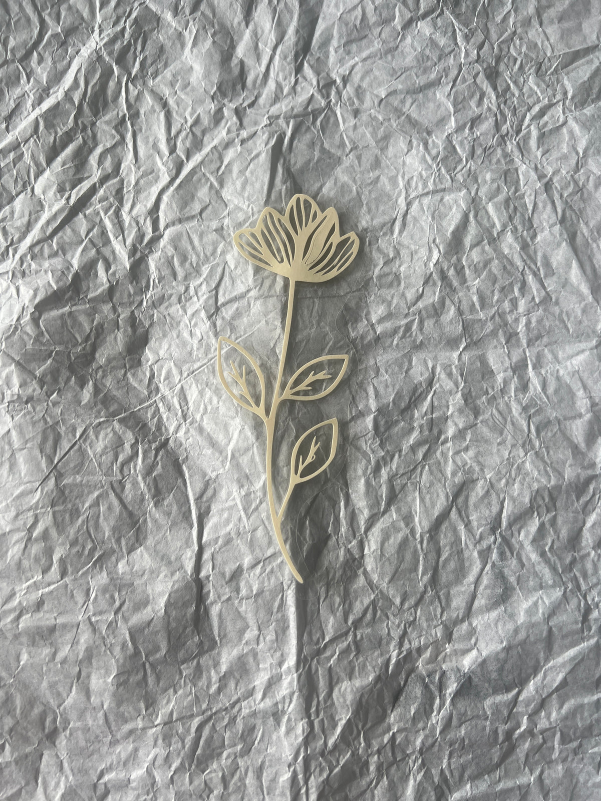 Floral Bookmarks Without Tassels