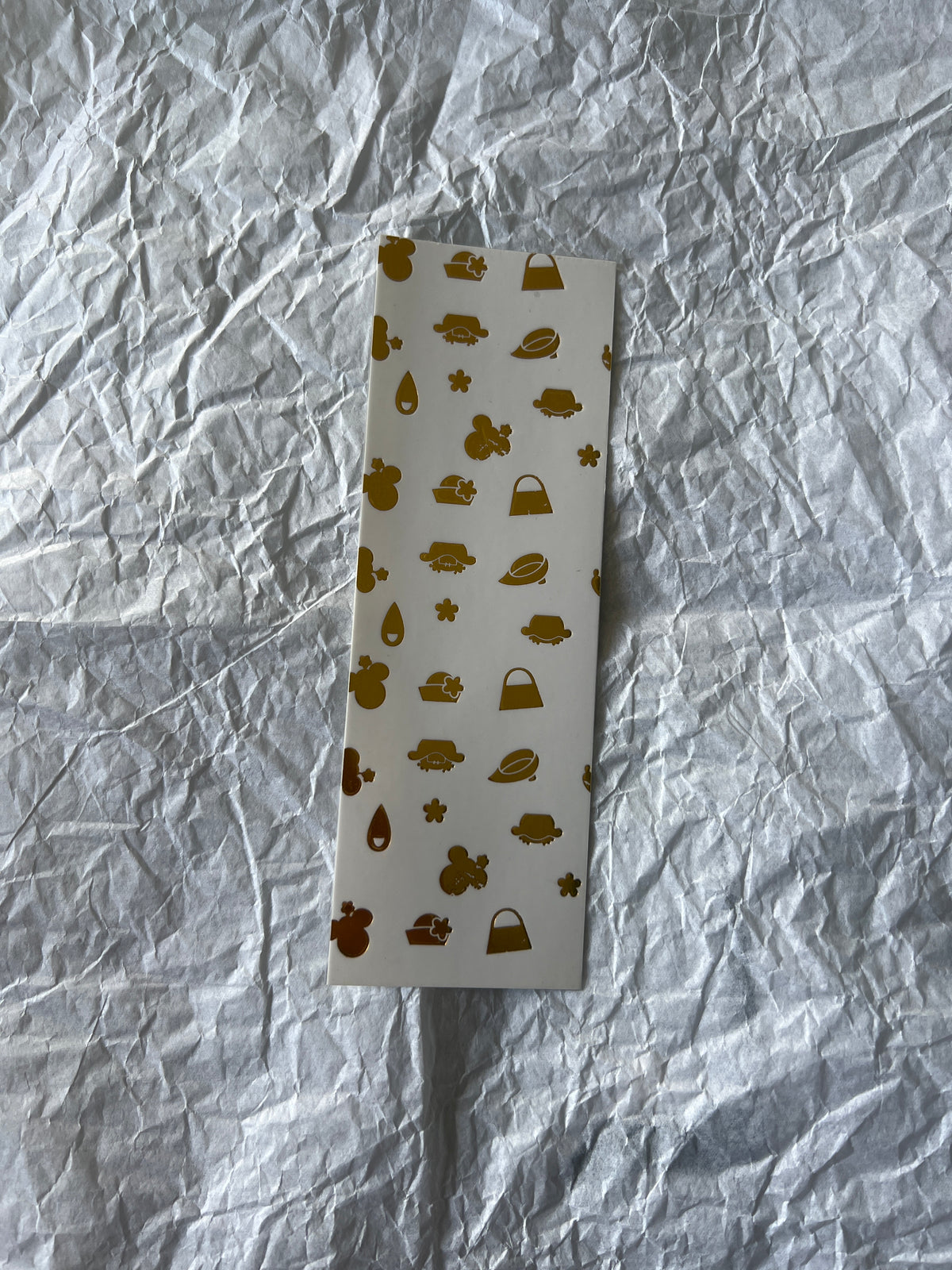Girl Mouse Foil Bookmarks