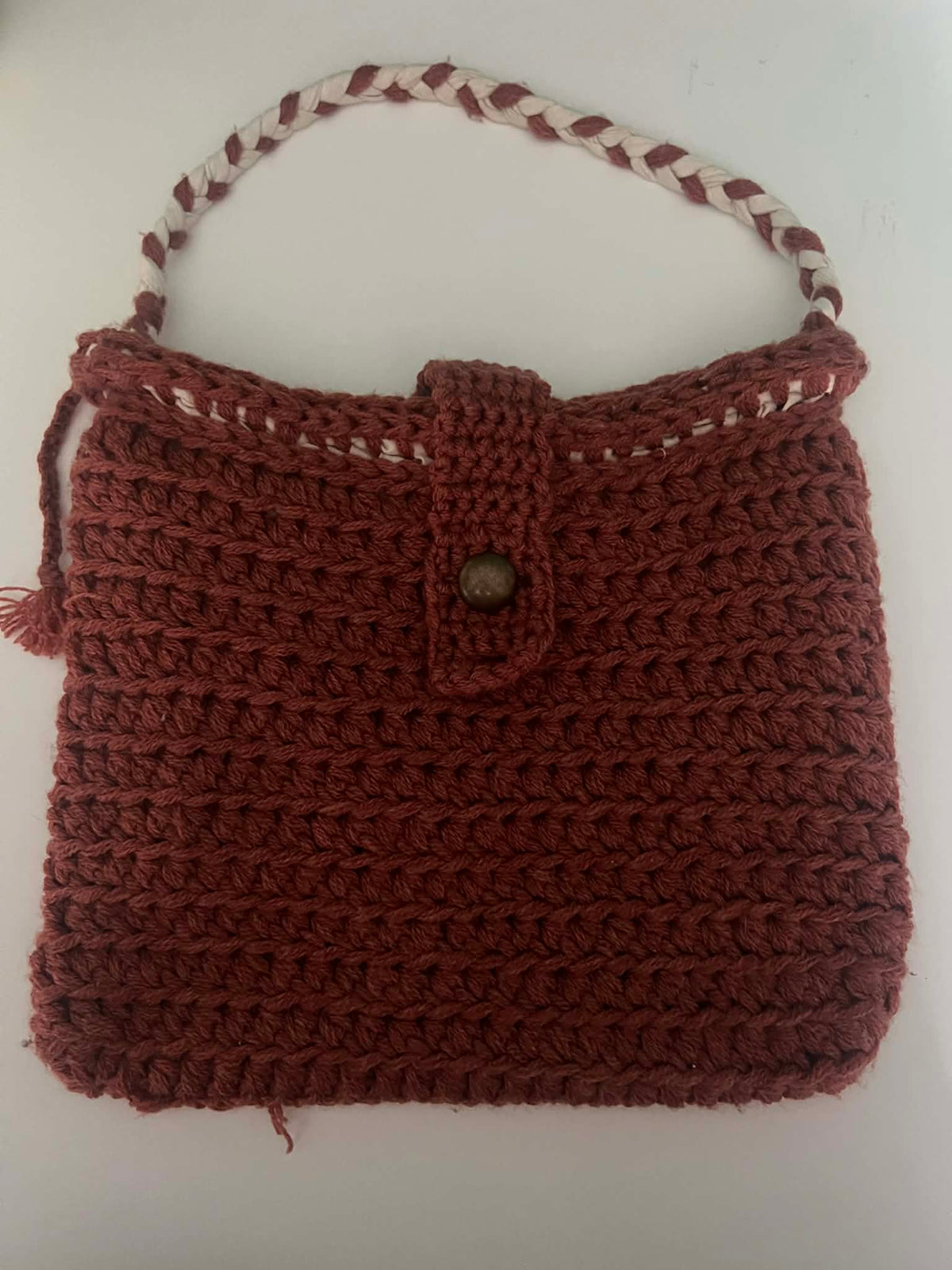 Brown shoulder bag