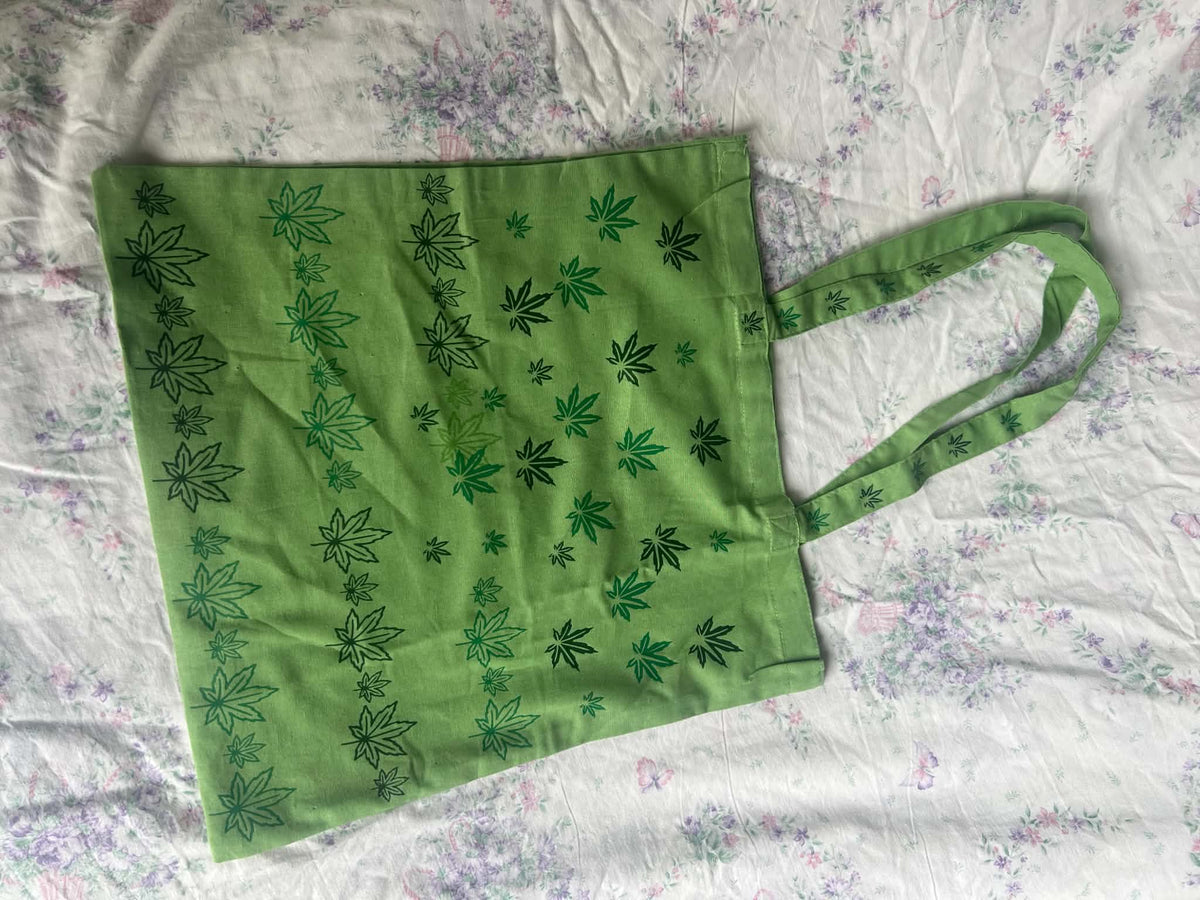Nature walk Tote bags