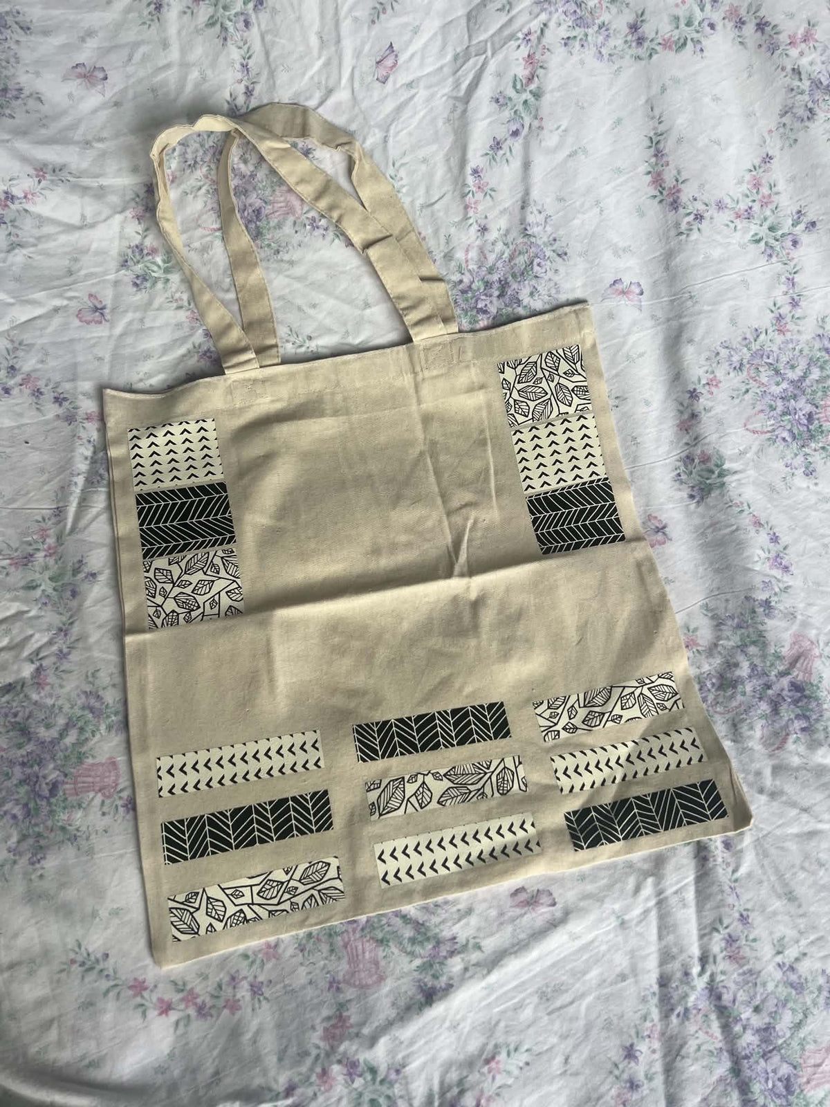 Nature walk Tote bags