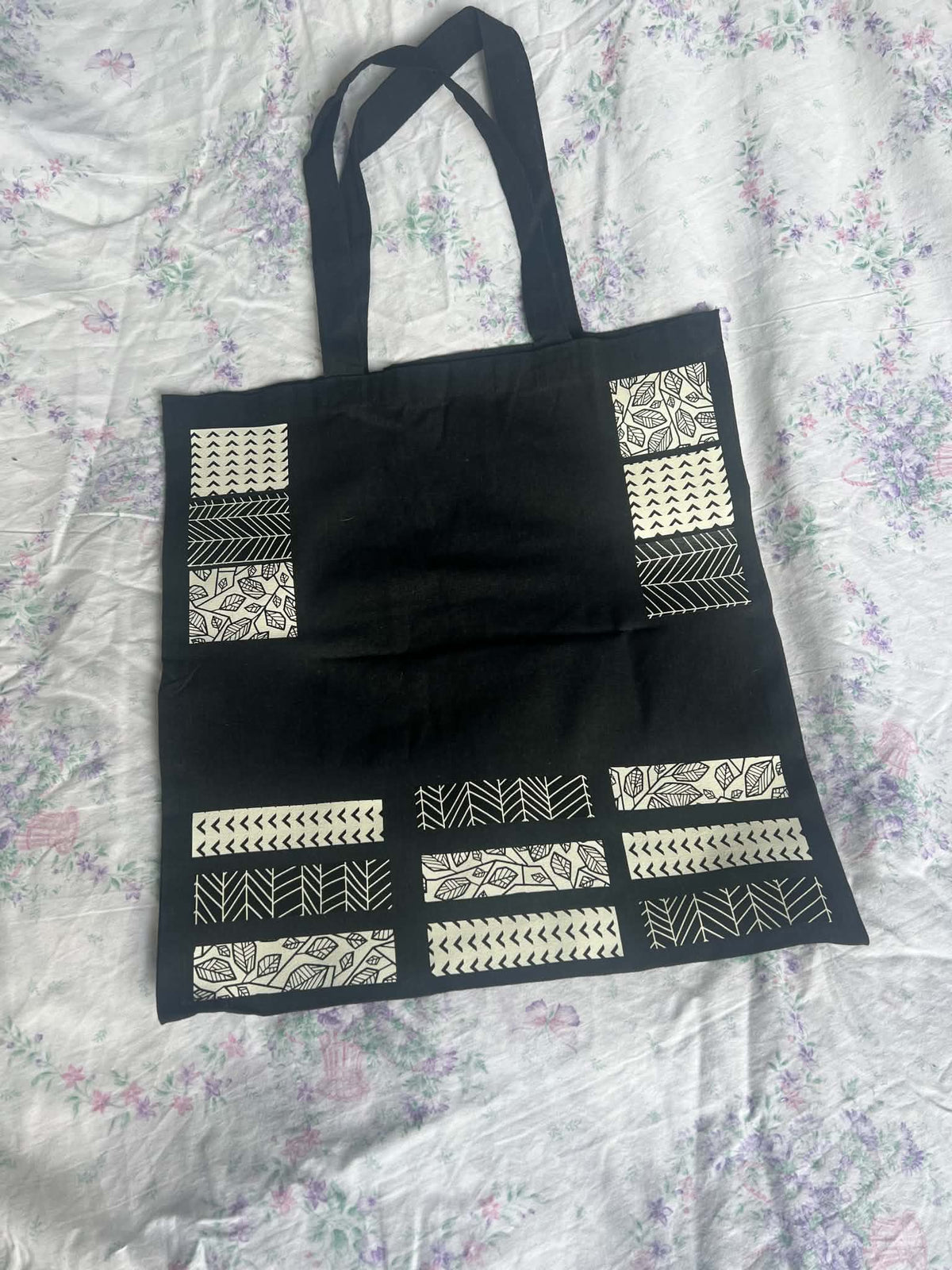 Nature walk Tote bags